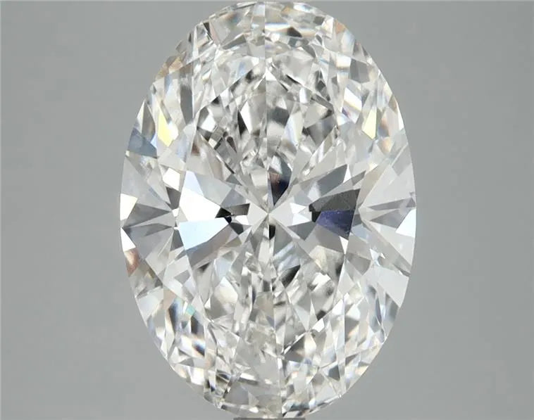 3.47ct Oval Lab Grown Diamond (Colour F, Clarity VS1, IGI Certified)