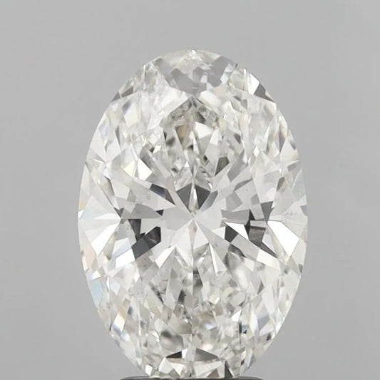 3.51ct Oval Lab Grown Diamond (Colour F, Clarity VS2, IGI Certified)