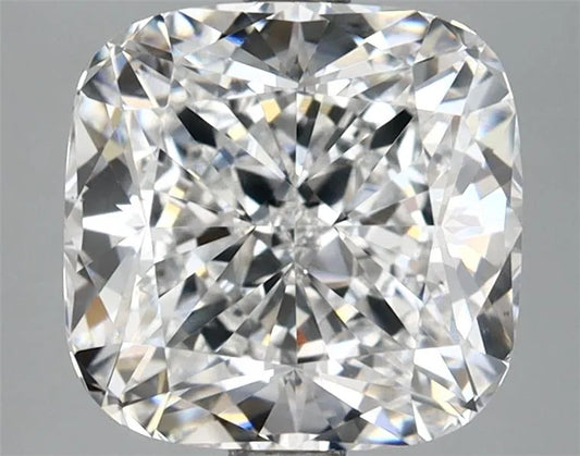 3.54ct Cushion modified Lab Grown Diamond (Colour E, Clarity VVS2, IGI Certified)