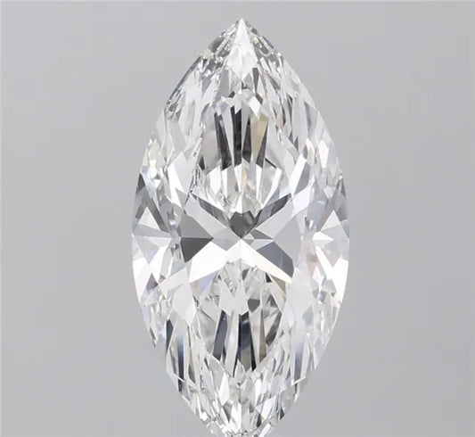 3.68ct Marquise Lab Grown Diamond (Colour F, Clarity VVS2, IGI Certified)