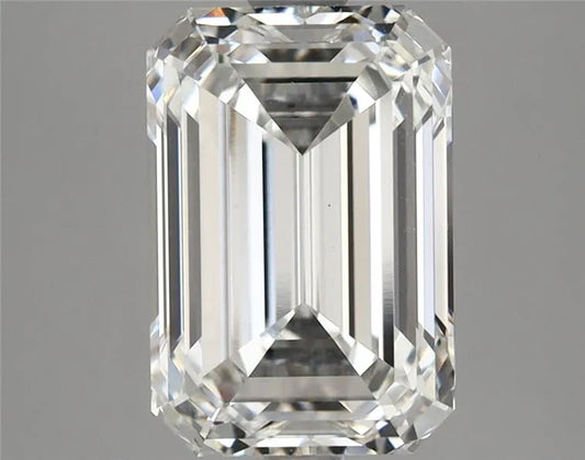 3.69ct Emerald Lab Grown Diamond (Colour E, Clarity VS1, IGI Certified)