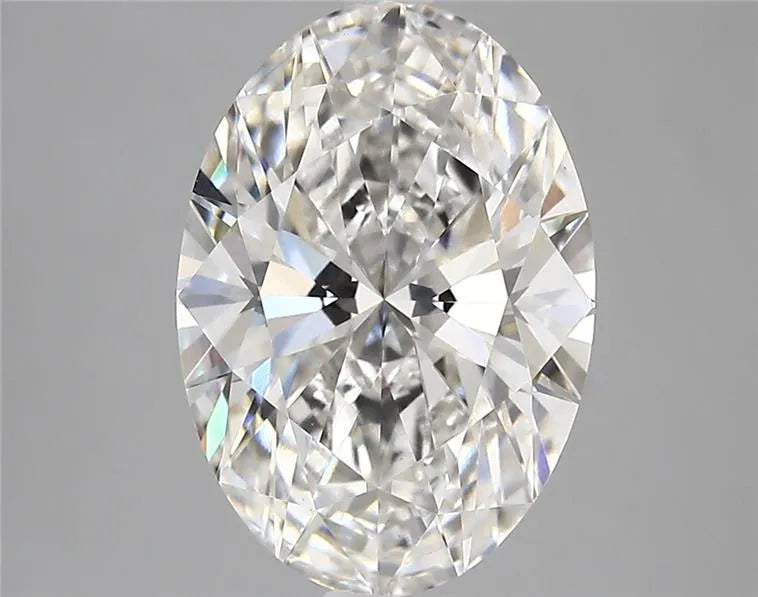 4.00ct Oval Lab Grown Diamond (Colour F, Clarity VVS2, IGI Certified)