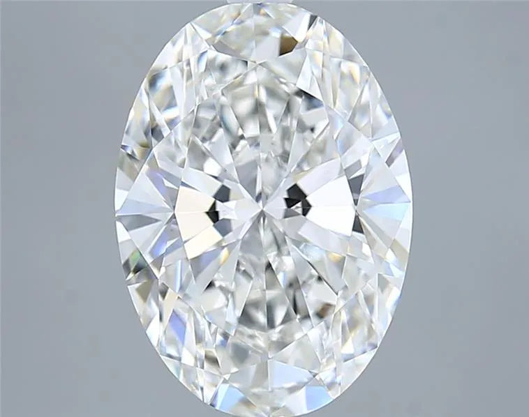 4.02ct Oval Lab Grown Diamond (Colour F, Clarity VVS2, IGI Certified)