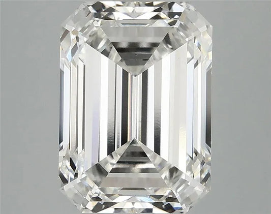 4.10ct Emerald Lab Grown Diamond (Colour F, Clarity VS1, IGI Certified)