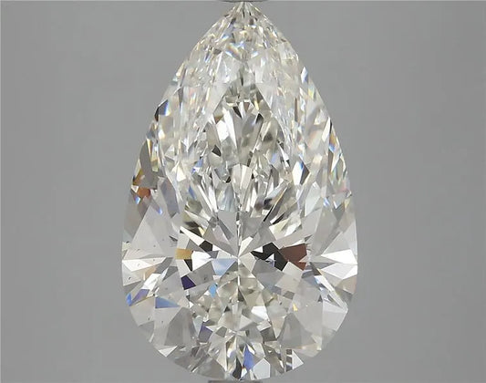 4.24ct Pear Lab Grown Diamond (Colour G, Clarity VS2, IGI Certified)