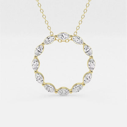 Marquise Eternity Pendant