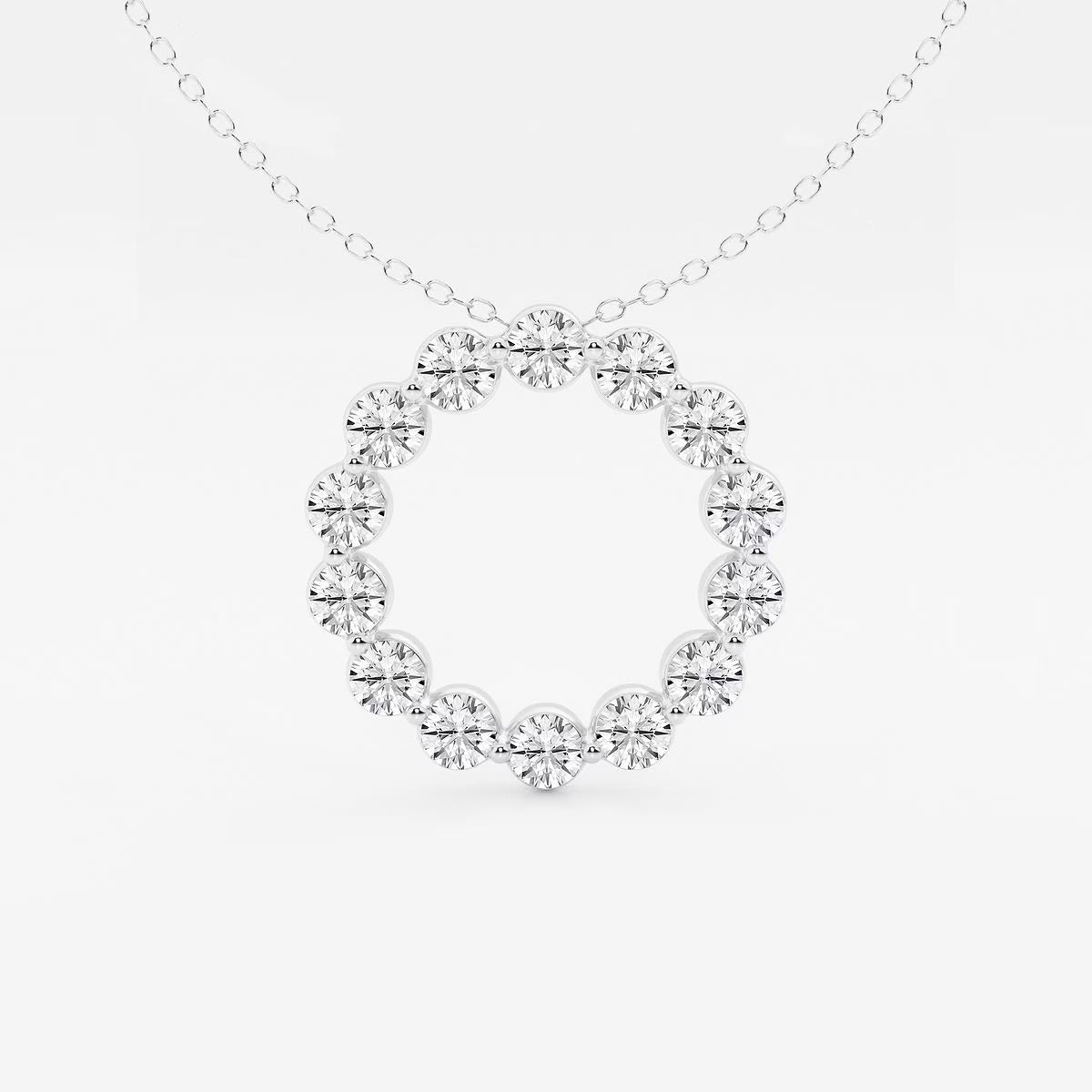 Round Eternity Pendant