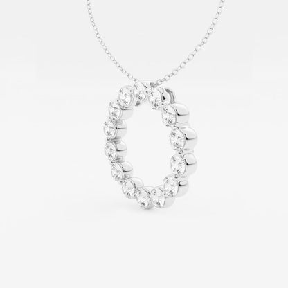 Round Eternity Pendant