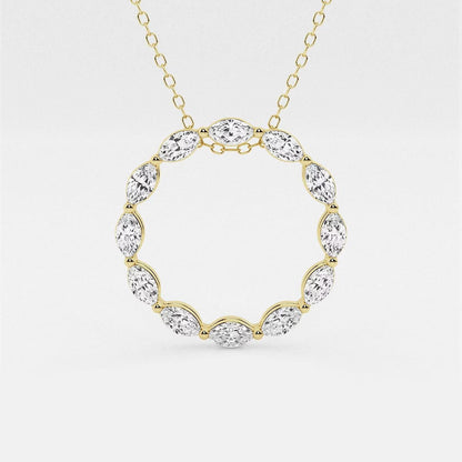 Round Eternity Pendant