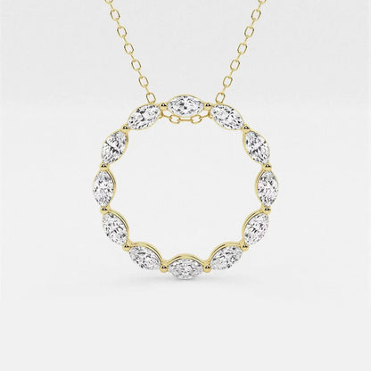 Round Eternity Pendant