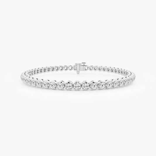 The Luxe 4-Prong Tennis Bracelet