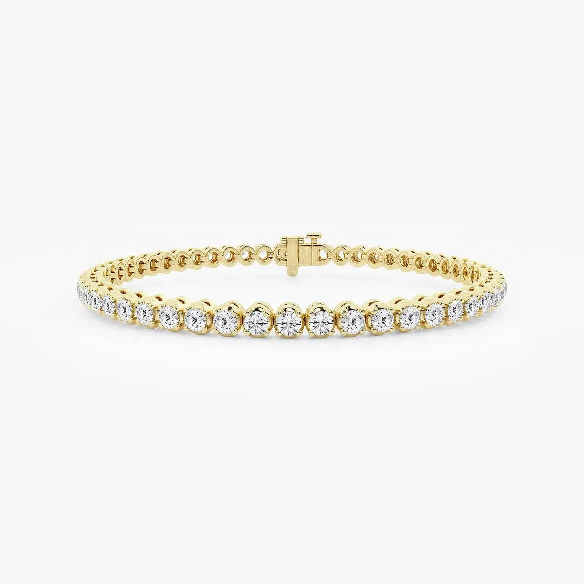 The Luxe 4-Prong Tennis Bracelet