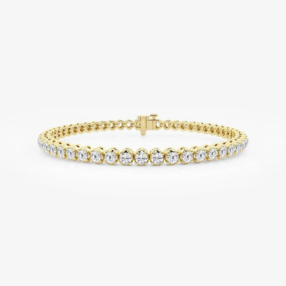 The Luxe 4-Prong Tennis Bracelet