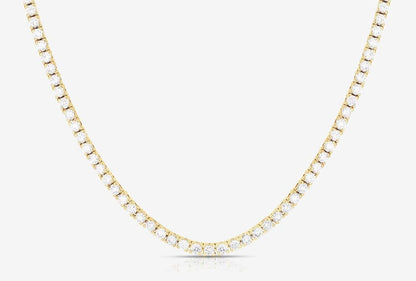 The Classic 4-Prong Tennis Necklace