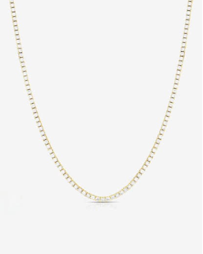 The Classic 4-Prong Tennis Necklace