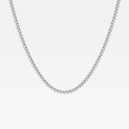 The Luxe 3-Prong Tennis Necklace