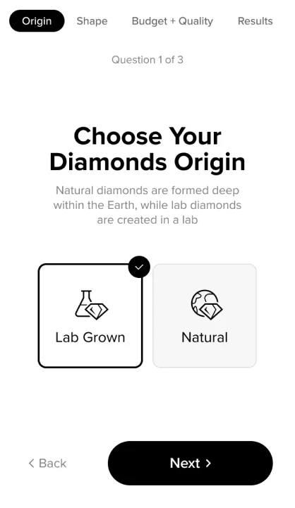 Diamond Step 1